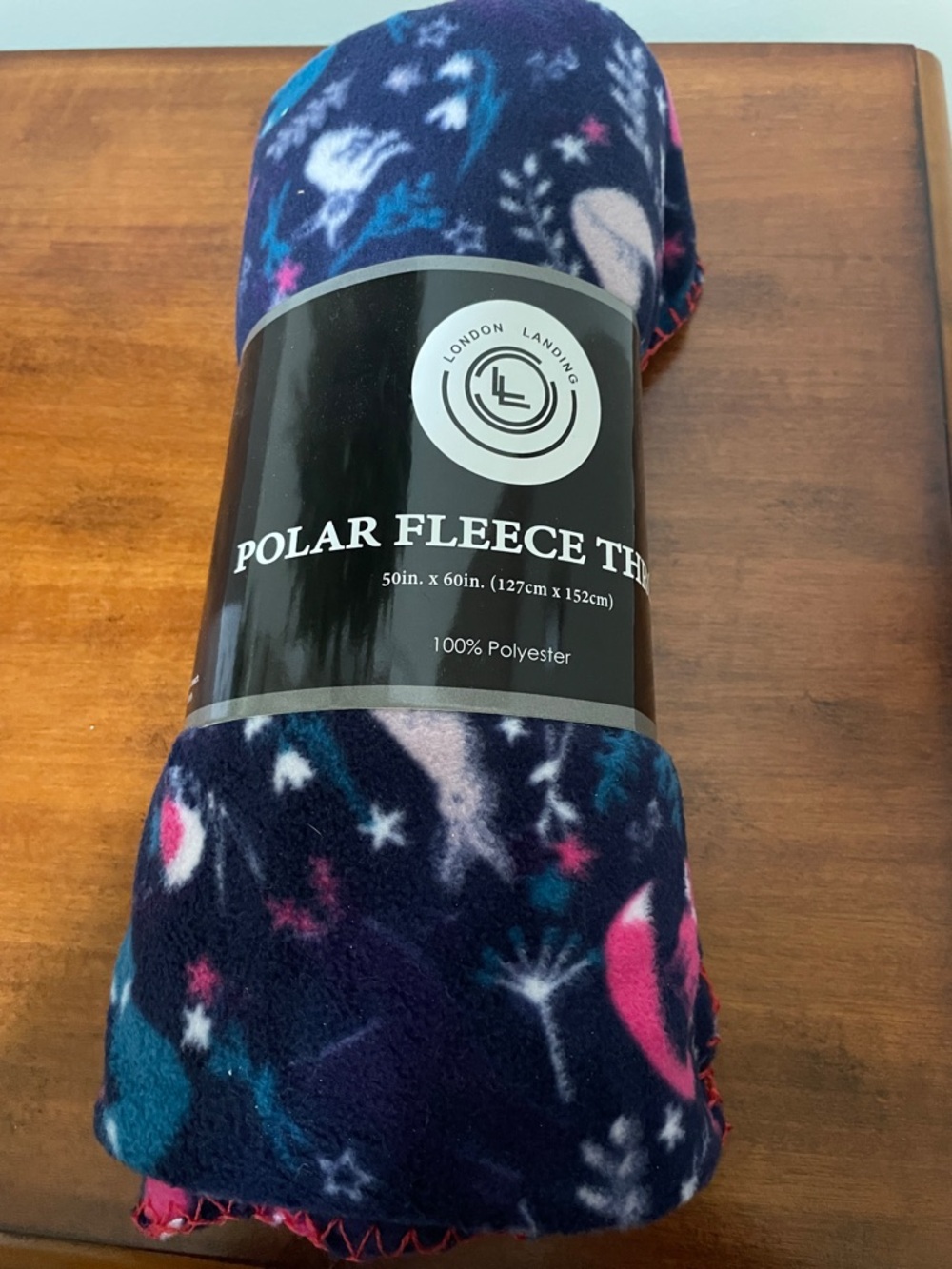 London Landing Polar Fleece Throw Blanket
